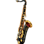 YTS82ZIIB Custom Z Bb Tenor Sax, Black Lacquer, Annealed Body, 1-Piece Bell, Adjustable Front F, V1 Neck, Ribbed & Flanged Posts, 4CM Mouthpiece, Case