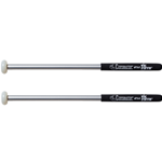 MT1AS Marching Tenor Mallets - Aluminum - Extra Hard/Heavy Silver
