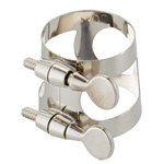 334N APM Alto Sax Ligature - Nickel