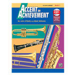 Accent on Achievement Book 1 Eb Alto Clarinet with online access or enhanced CD