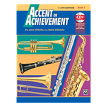 Accent on Achievement Book 1 Eb Alto Saxophone with online audio