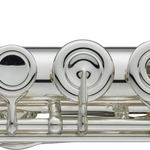 YFL777HCT Pro Flute, Sterling Silver Head/Body/Foot & Keys, Open Hole, Offset G, C# Trill, Split E, Straubinger Phoenix Pads, White Gold Springs, Case/Cover