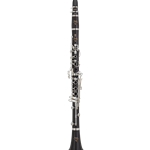 YCLCSVR Pro Bb Clarinet, Grenadilla Wood, Silver-Plated Keys, V-Series Bore Design, Adjustable Thumbrest, 4CM Mouthpiece, Case & Case Cover