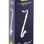 CR124 Vandoren Traditional Bass Clarinet #4 Reeds (5)
