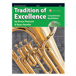 Tradition of Excellence Book 3 Baritone / Euphonium Bass Clef with IPS access code