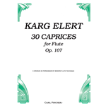 30 Caprices for flute - Op.107