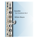 Gavotte from Symphony No.4 - flute with piano accompaniment