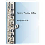 Kendor Recital Solos Flute part book