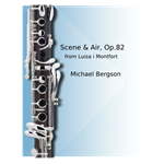 Scene and Air (from Luisa di Montfort) Bb Clarinet with Piano accompaniment