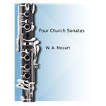 Four Church Sonatas - clarinet with piano accompaniment