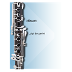Minuet - clarinet with piano accompaniment