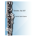 Sonate, Op.167 - clarinet with piano accompaniment