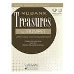 Rubank Treasures for Trumpet with online audio access and printable piano accompaniment