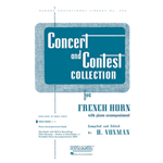 Concert and Contest Collection for French horn - horn part book