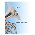 A Tear - horn with piano accompaniment