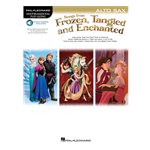 Songs from Frozen, Tangled and Enchanted for Alto Saxophone with online audio access code