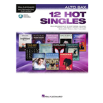 12 Hot Singles for Alto Saxophone with online audio access code