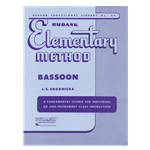 Rubank Elementary Method for Bassoon