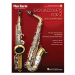 Easy Jazz Duets for 2 Alto Saxophones with online audio access code