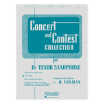 Concert and Contest Collection  for Tenor Saxophone - tenor sax part book