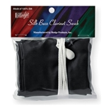 BCB1 Hodge Silk Bass Clarinet Swab - Black