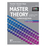 Master Theory Teacher Answer Keys, Volume 1 (Books 1-2-3) with IPS access code