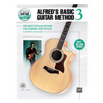 Alfred's Basic Guitar Method 3 (3rd Ed) with online audio access code