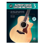 Alfred's Basic Guitar Method Book 3, book with CD