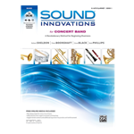 Sound innovations for Concert Band Book 1 Eb Alto Clarinet, CD & DVD