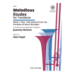 Melodious Etudes for Trombone Book 1 No. 1-60 with online audio access code