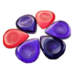 475P30 Dunlop Big Stubby 3.0 Dark Purple Picks (6 Pack)