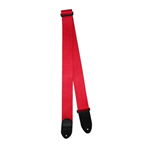 00070940 Nylon Guitar Strap - Red