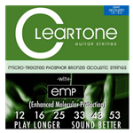 7412 Cleartone Acoustic Guitar Strings (12-53 Gauge)