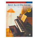 Alfred's Basic Adult All-in-One Course Lesson Book 2 with CD