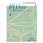 Adult Piano Adventures All-in-One Piano Course Book, Level 1 with Online Access