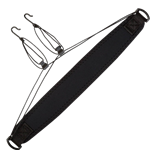 2001072 Classic Bass Clarinet Strap - 2 Hook - Black