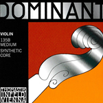 135MS Dominant 4/4 Violin Strings with Perlon Core D, Aluminum Wound E
