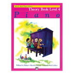 Alfred's Basic Piano Library Theory Book 4