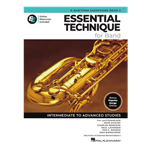 Essential Technique for Band – Baritone Saxophone Book 3 with Online Resources
