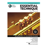 Essential Technique for Band – Trumpet Book 3 with Online Resources
