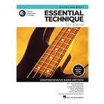 Essential Technique for Band – Electric Bass Book 3 with Online Resources