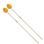 VFM3 Marimba Mallets - Medium Mushroom Yarn - Yellow - American Custom