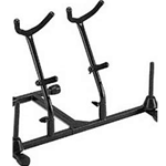 SAX33 Combination Sax/Clarinet Stand (2 Sax/2 Pegs)
