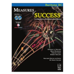 Measures of Success Book 1 Baritone Bass Clef with online access code and CD
