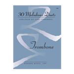 30 Melodious Duets for two trombones