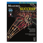 Measures of Success Book 1 Eb Alto Saxophone with online access code and CD
