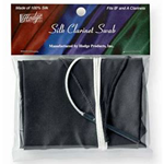CB1 Hodge Silk Clarinet Swab - Black