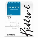 DCR1030 Rico Reserve Bb Clarinet #3 Reeds (10)