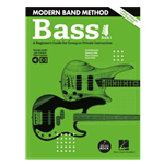 Modern Band Method Book 1 Bass, A Beginner's Guide  for group or Private Instruction with online audio access code