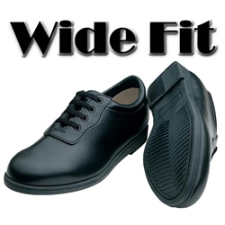 40712W Dinkles - 12 Mens/14 Womens Wide - Black Glide Shoes